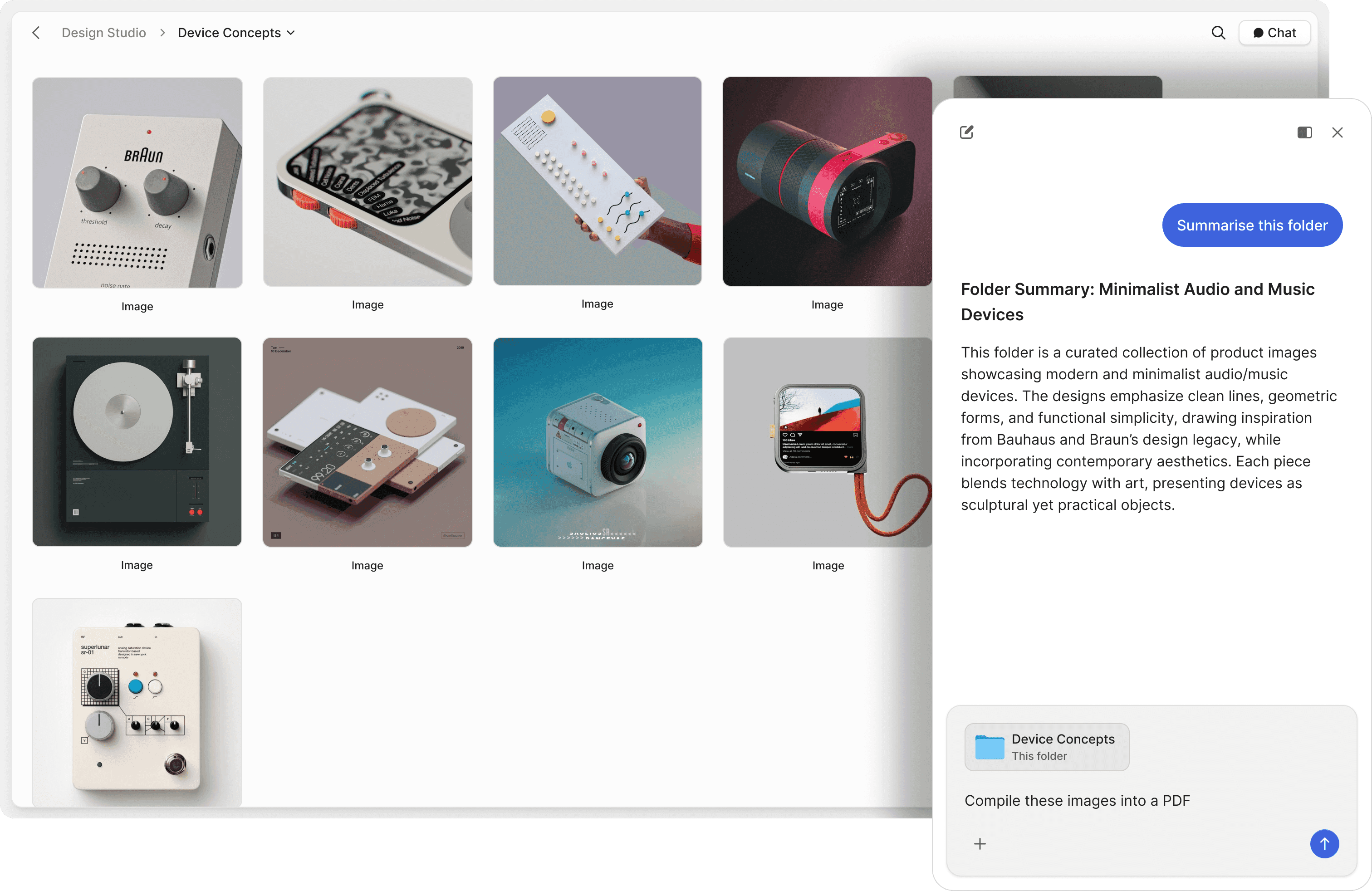 Peony AI Chat with Manufacturing BOM and Supply Contract Documents