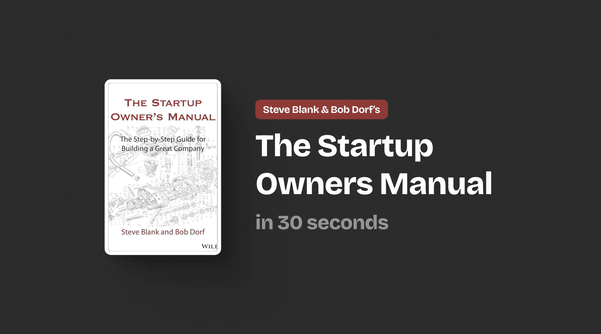 The Startup Owner's Manual template preview