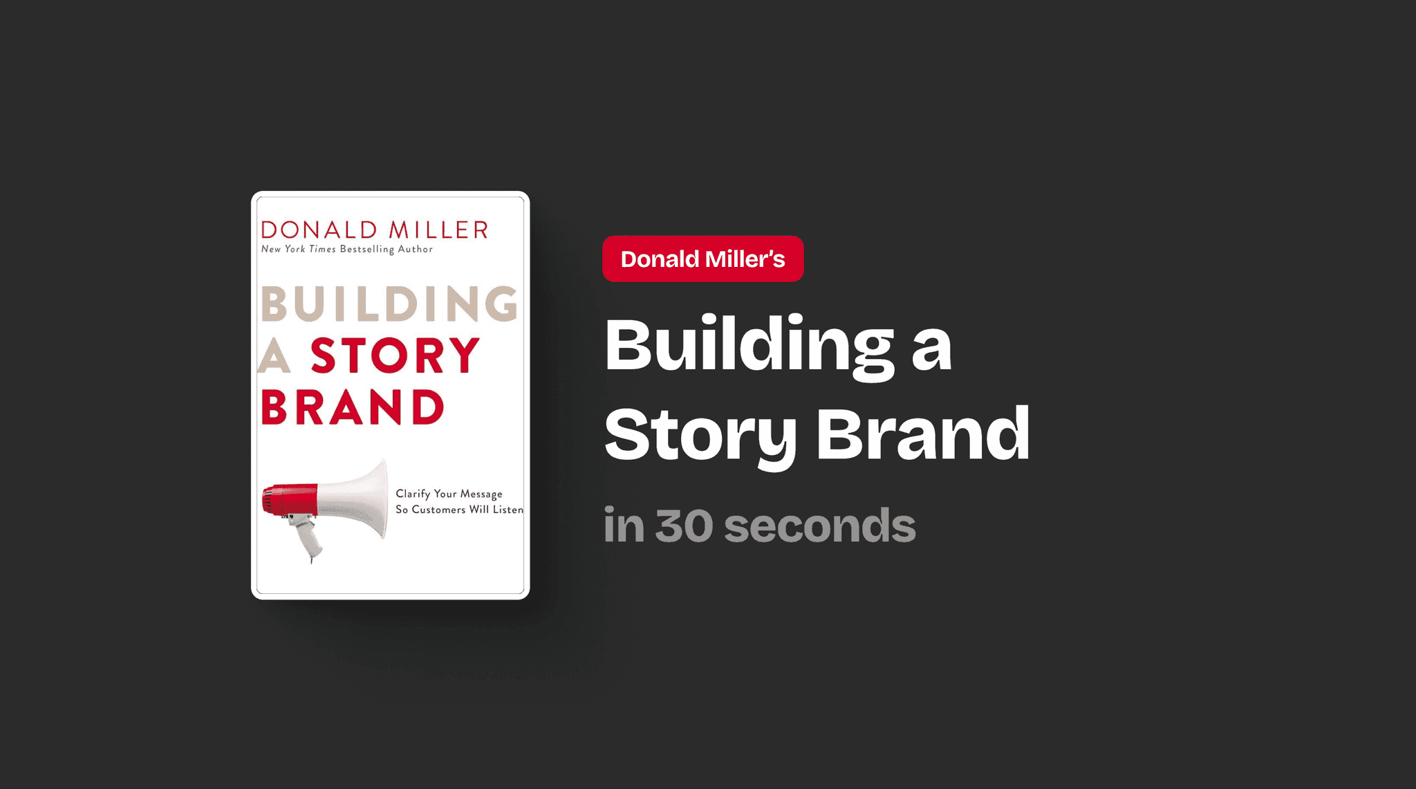 Building a Story Brand template preview