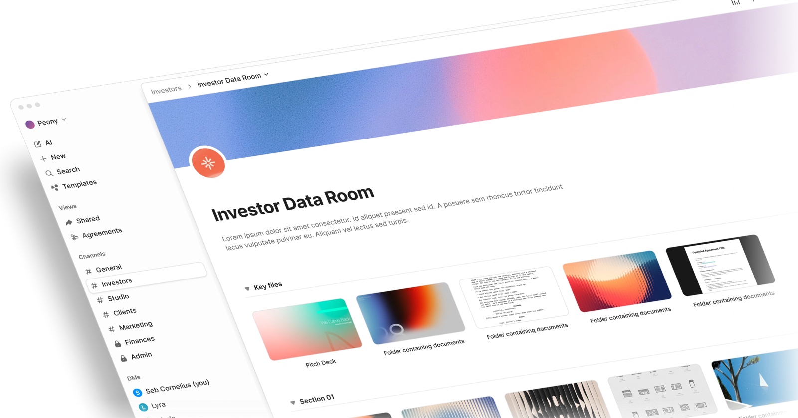 How to set up a data room securely — video walkthrough